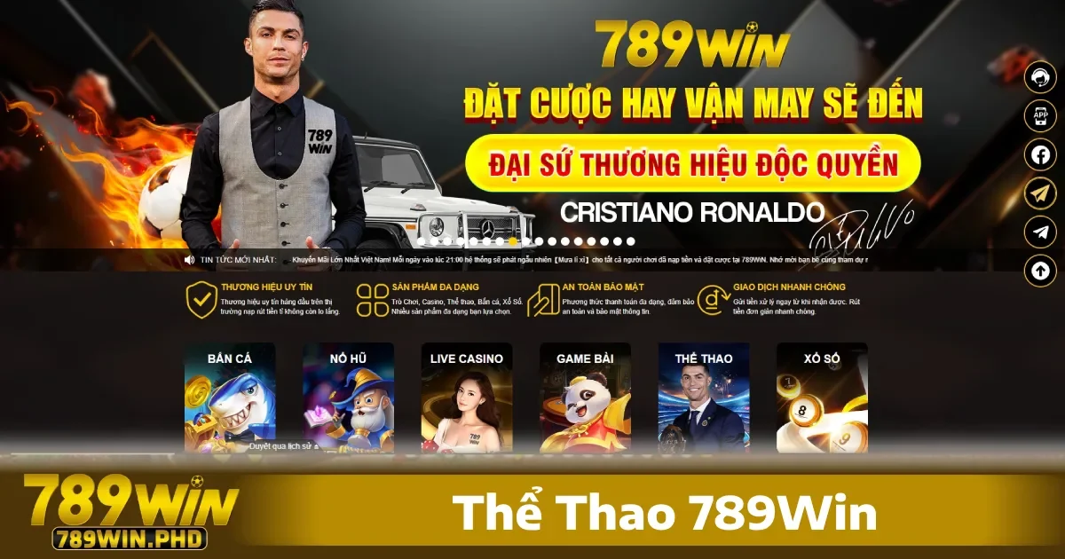 Thể thao 789win đã trở thành một trong những nền tảng cá cược hàng đầu tại Việt Nam